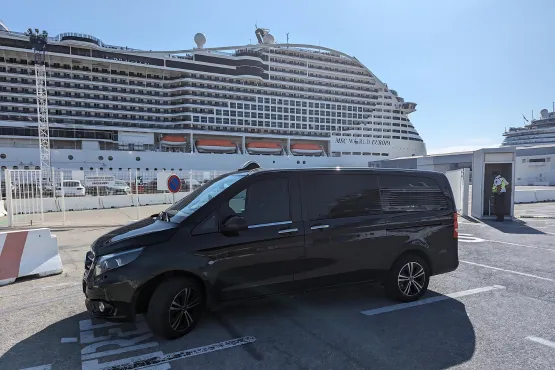 taxi marseille port de croisiere van minibus pour groupe